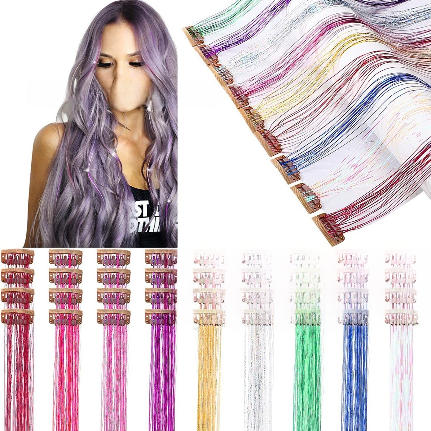 Metal Ribbon Hair Clip