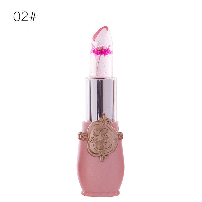 Transparent  Flower Lip Gloss Lipstick