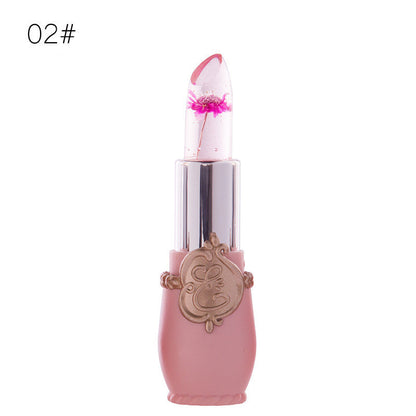 Transparent  Flower Lip Gloss Lipstick