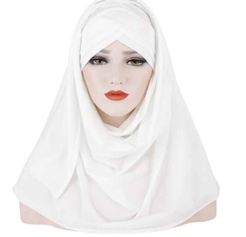 Muslim Lady Fashion Patch Hijab Trendsi