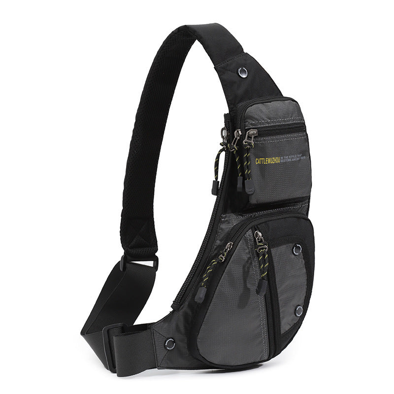 Men's Chest Outdoor Multi-functional Shoulder Messenger Bag