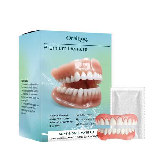 Oralhoe Dental Modification Set, Made Of Comfortable Materials To Enhance The Beauty Of Your Smile, Denture Set eprolo