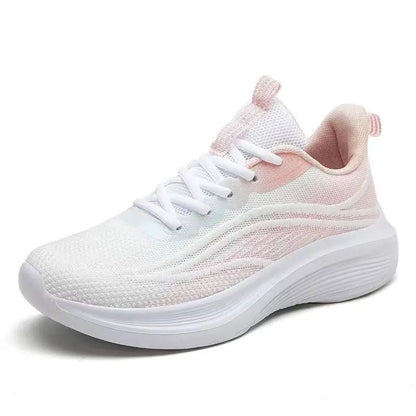 Light Mesh Breathable All-match Anti-skid Shock Absorption Soft Bottom Running Shoes Easy Bazaar