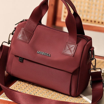 Retro Nylon Multi-functional Stylish Commuter Shouldercrossbody Bag