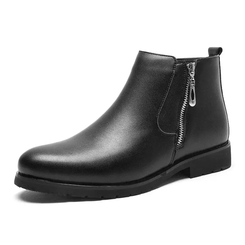 leather formal shoes for men big size shoes men fas Easy Bazaar