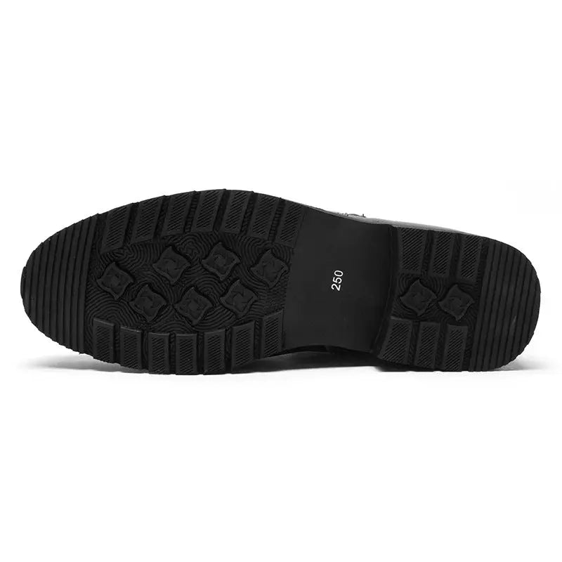 leather formal shoes for men big size shoes men fas Easy Bazaar