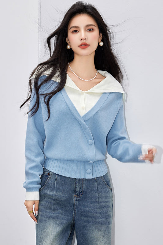 Girls wearing trendy sweater shirt - perfect for everyday fashion