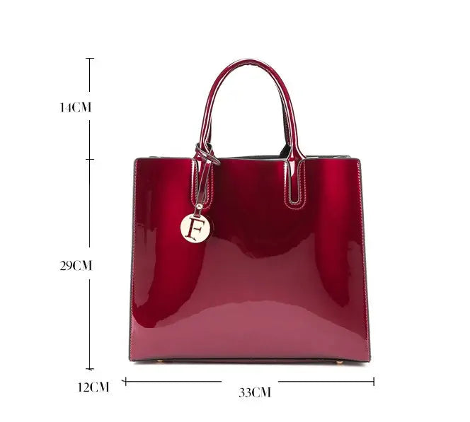 3 Sets Leather Handbags Easy Bazaar
