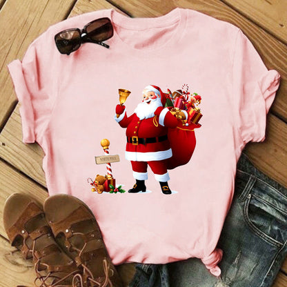 Christmas Print Shirt for Girls
