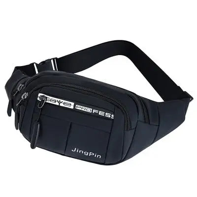 Outdoor Waist Bag Waterproof Waist Bum Bag Running Jogging Belt Pouch Zip Fanny Pack  Mobile Phone Bag Oxford Cloth Chest Bag eprolo