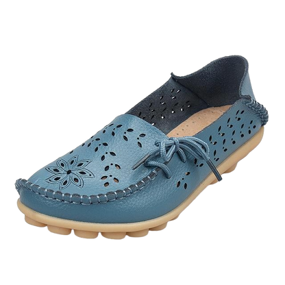 WOMEN'S BREATHABLE GENUINE LEATHER LOAFERS