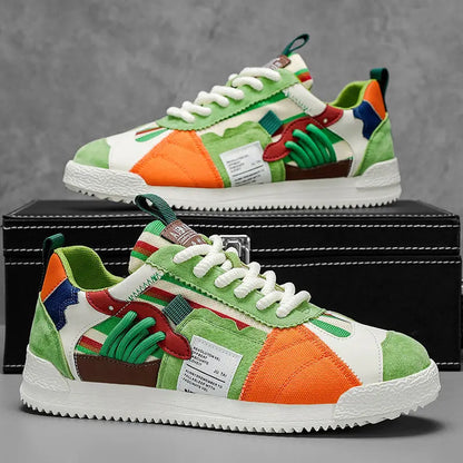 Thin Multi-Dopamine Agan Shoes Men's Mesh Breathable Fashion Versatile Casual Sports Sneakers eprolo