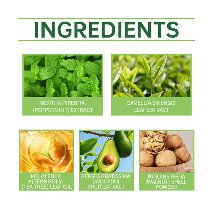 Green Tea Underarm Detox Scrub Exfoliating Student Men And Women Underarm Whitening Joint Rejuvenation Hydrating Moisturizing Scrub