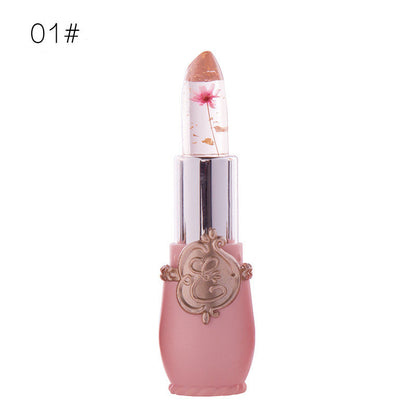 Transparent  Flower Lip Gloss Lipstick