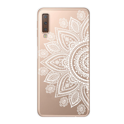 Luxury Anti-Scratch Silicone Phone Case with Mandala Art Design