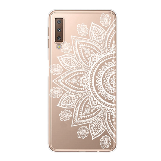 Luxury Anti-Scratch Silicone Phone Case with Mandala Art Design