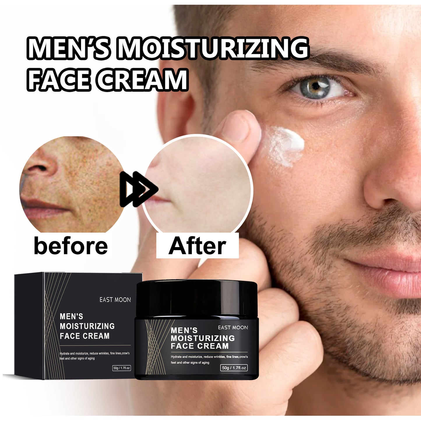 Skin Firming, anti aging and anti wrinkles Cream for Men