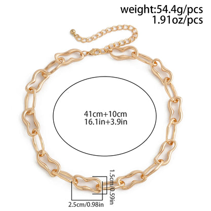 Hip Hop Chunky Link Chain Necklace