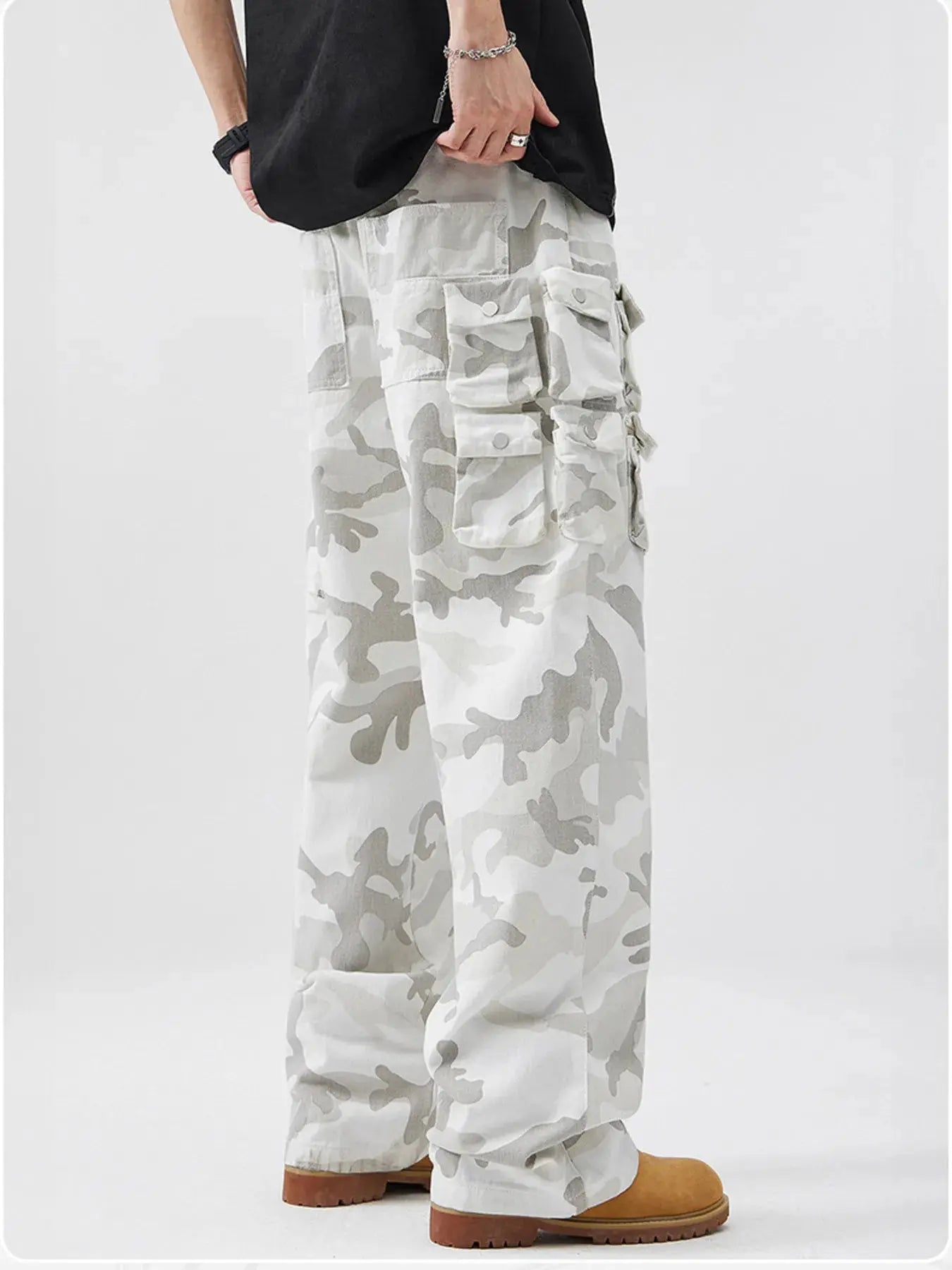 Men's Camouflage Cargo Pants Trendsi