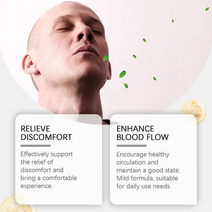 Men's Care Nasal Inhaler Cleansing Daily Nasal Spray Gentle Care For Men With Physical Discomfort