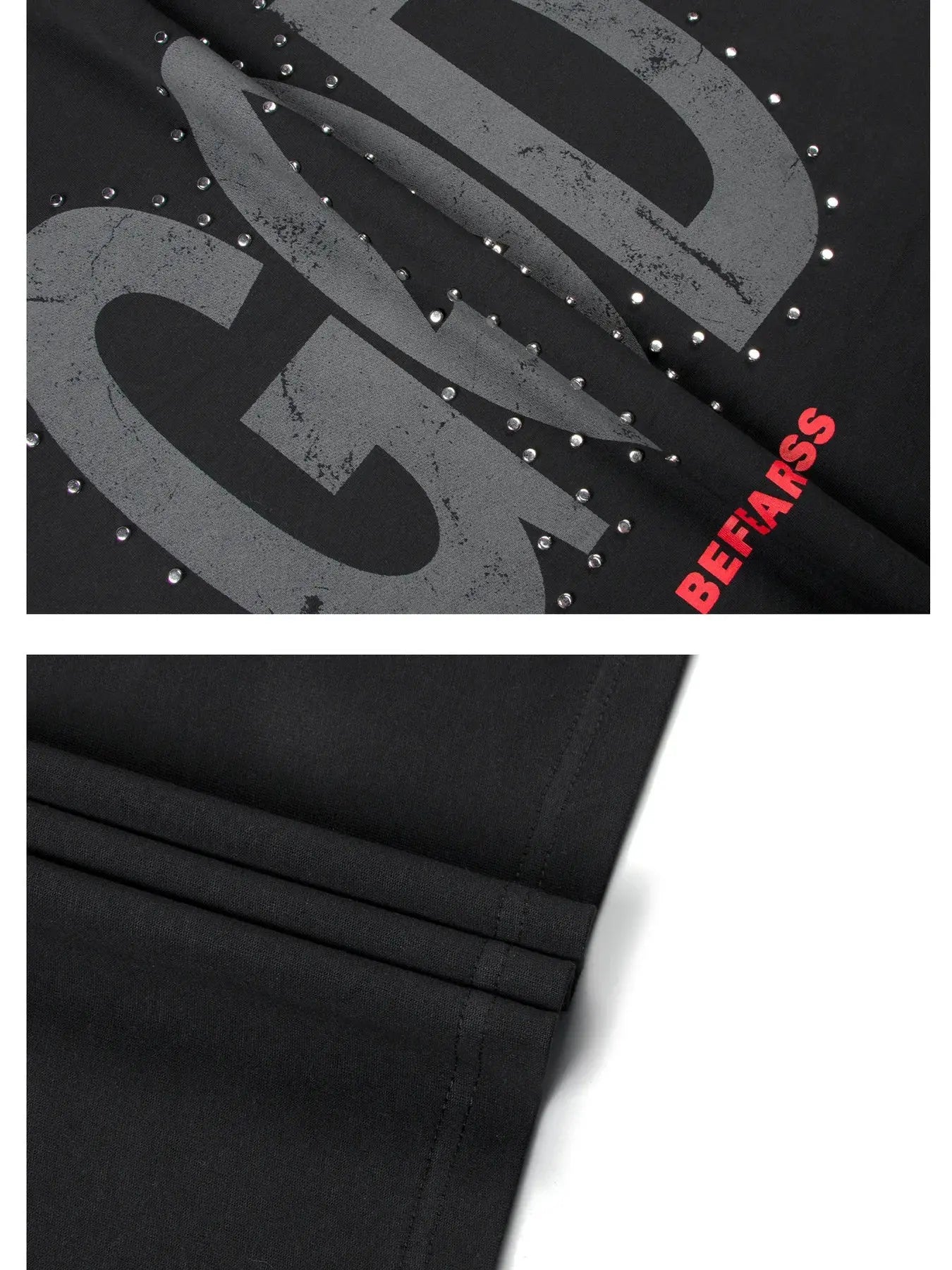 Men's Oversized Letter Graphic T-Shirt Trendsi
