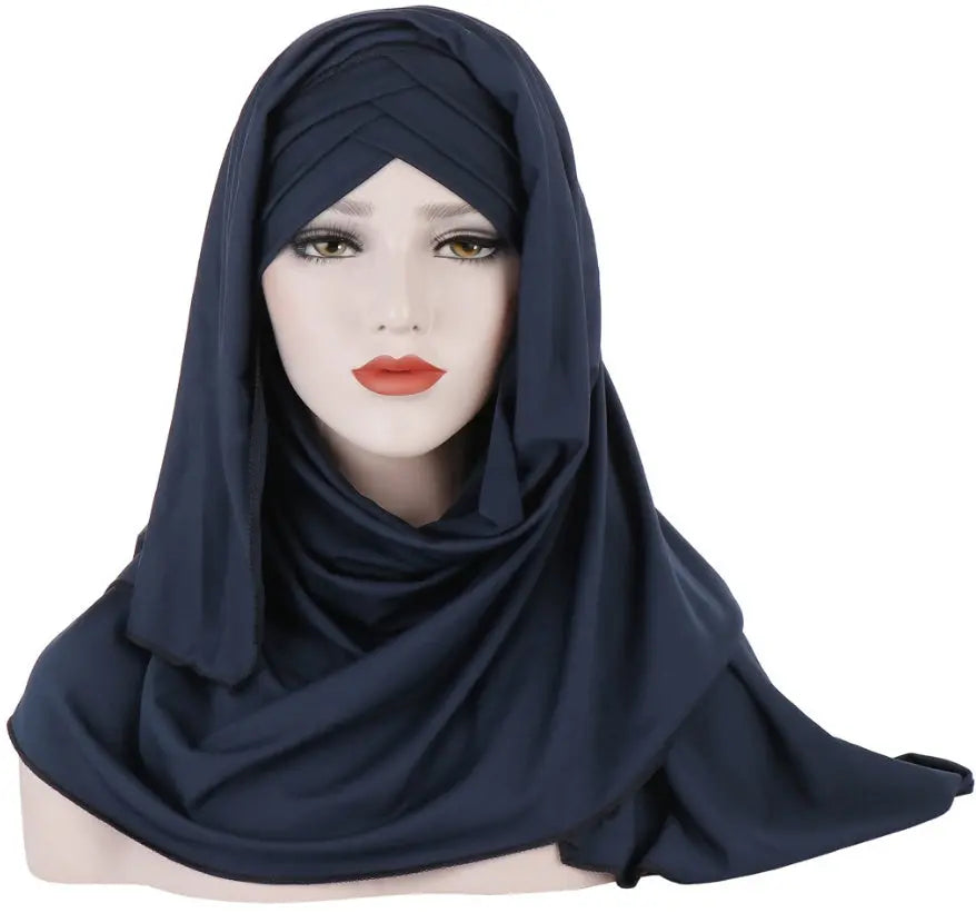 Muslim Lady Fashion Patch Hijab Trendsi