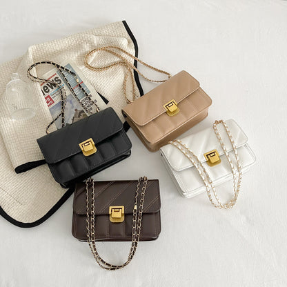 Western Style Shoulder Bag Small Square Bag