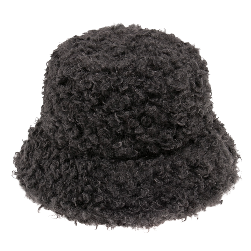 Men fisherman hat lamb wool beanie hat