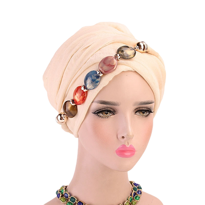 Balinese wrap hijab Cap for girls