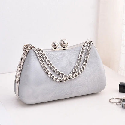 Chain Handbags Fashion Luxury Dress Party Dinner Bags For Women Crossbody Shoulder Bag Easy Bazaar