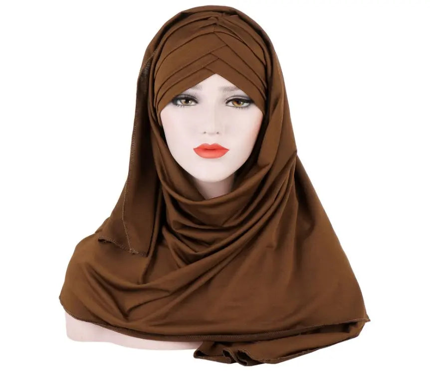 Muslim Lady Fashion Patch Hijab Trendsi