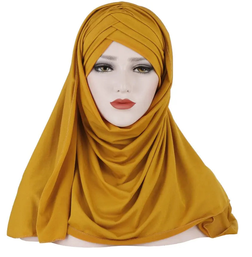 Muslim Lady Fashion Patch Hijab Trendsi