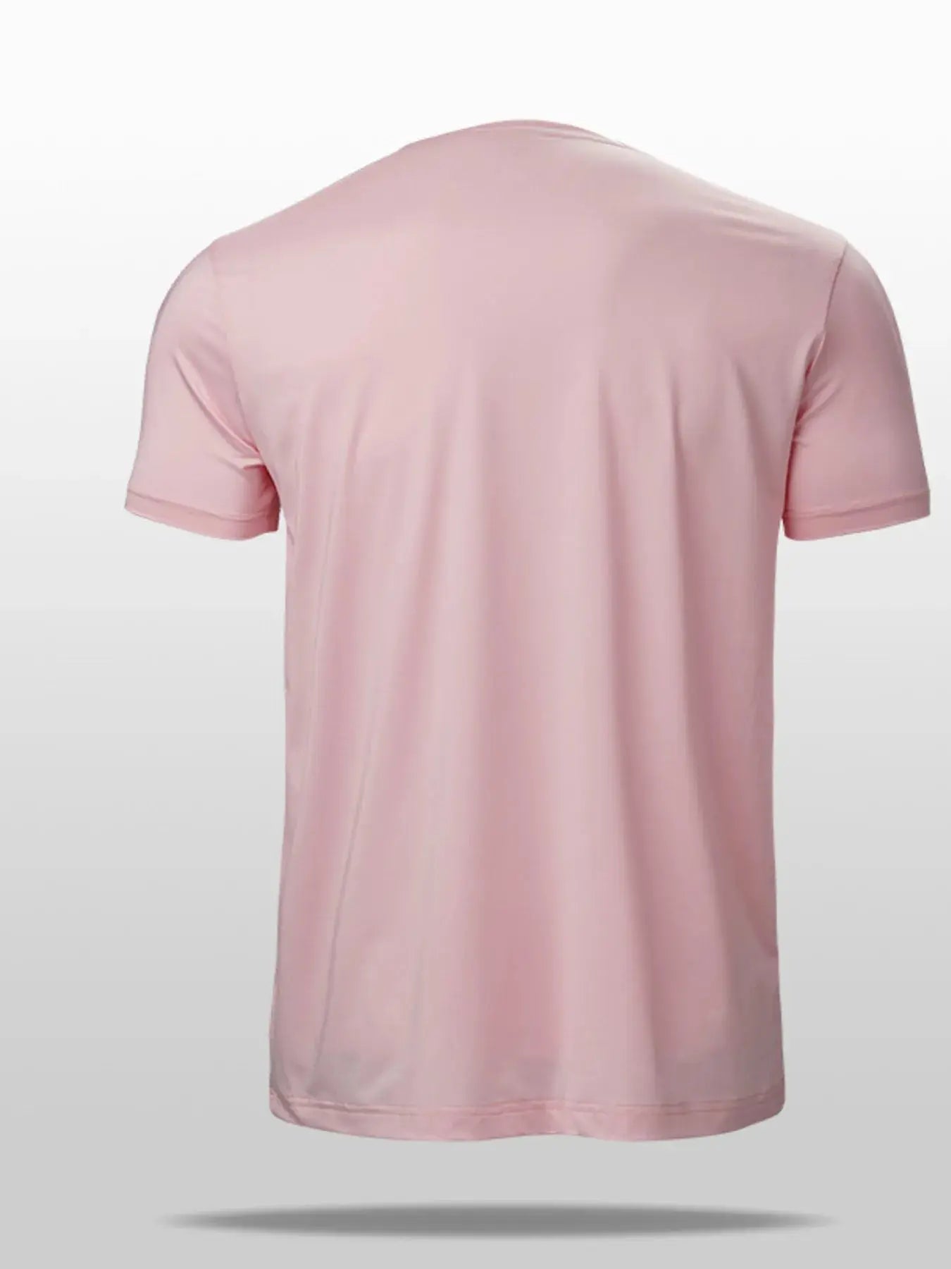 Men's Round Neck Short Sleeve Active T-Shirt Trendsi