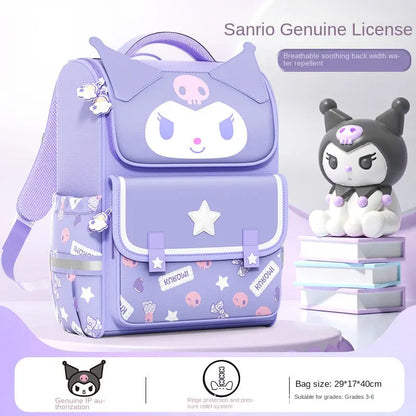 Cromi Backpack for Girls and Children in Grades 1-6 - Spine Protection and Load Reduction eprolo