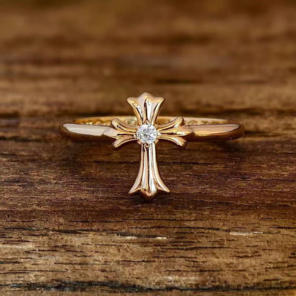 Vintage ring with adjustable hip hop style