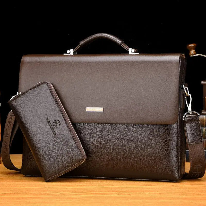 WEIXIER Brand Men High Quality Microfiber Synthetic Leather Tote Fashion Male Bag Messenger Business Handbag Laptop Shoulder Bag eprolo
