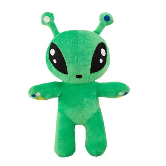 Green big eyed alien plush toy eprolo