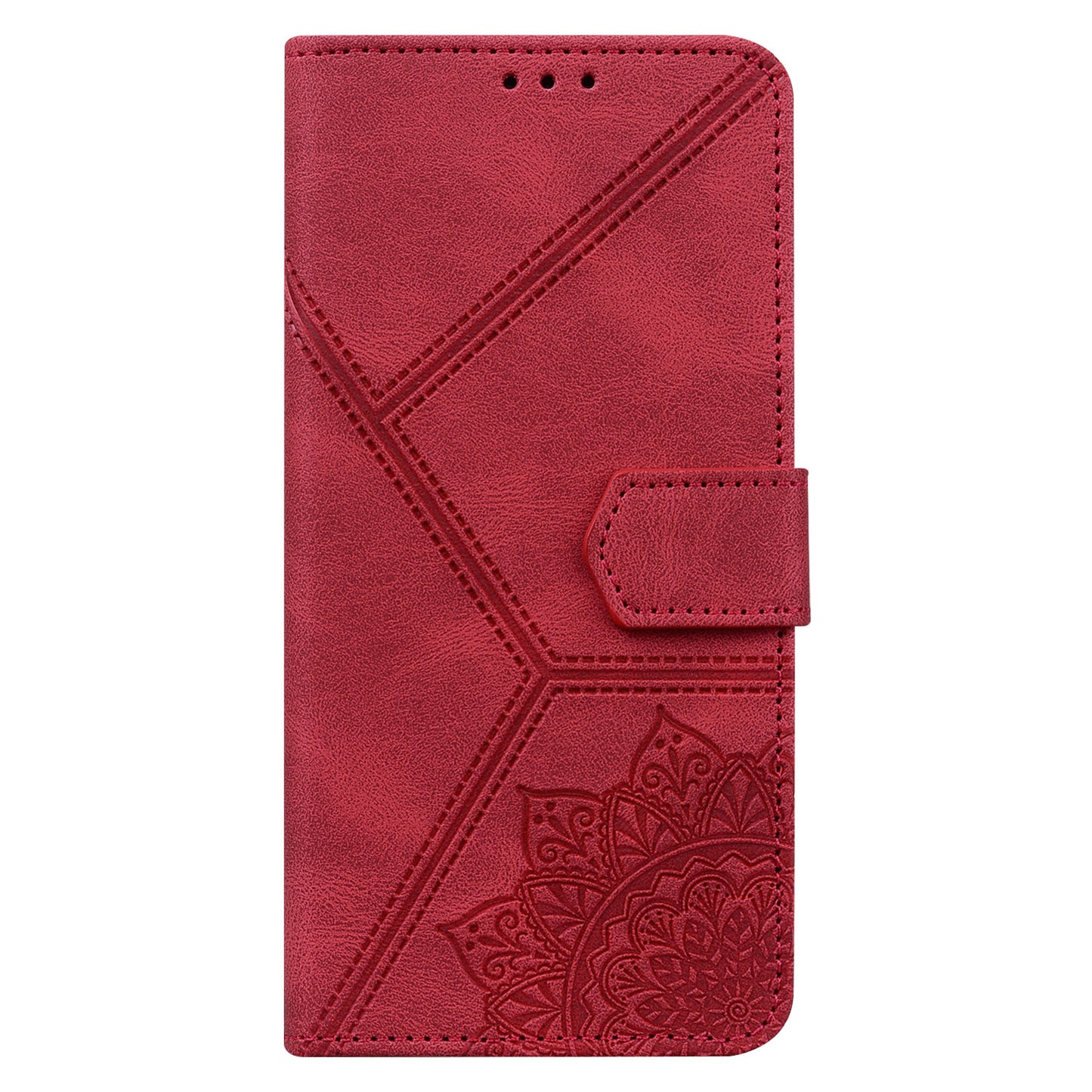 Retro Embossed Phone Case Lines Mandala