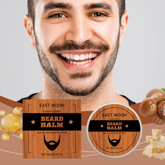 Men's Beard Care Cream Sandalwood Ingredients For Beard Care For Men With A Variety Of Skin Types