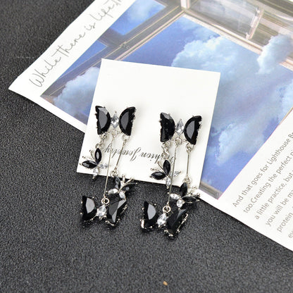 Butterfly Dance Super Fairy Butterfly Fringe Earrings