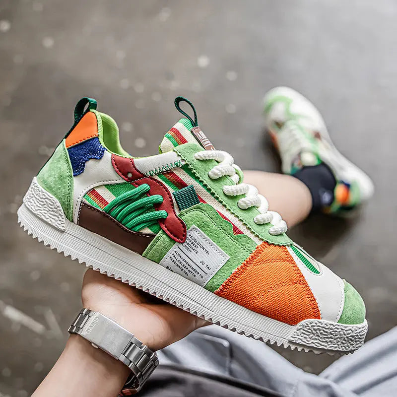 Thin Multi-Dopamine Agan Shoes Men's Mesh Breathable Fashion Versatile Casual Sports Sneakers eprolo