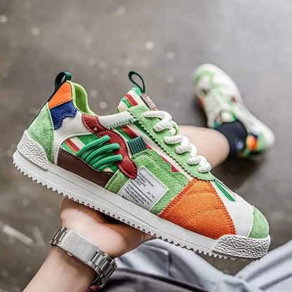 Thin Multi-Dopamine Agan Shoes Men's Mesh Breathable Fashion Versatile Casual Sports Sneakers eprolo