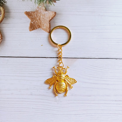 Popular Personalized Creative Bee Pendant Keychain Vintage Bee Pendant Ornament