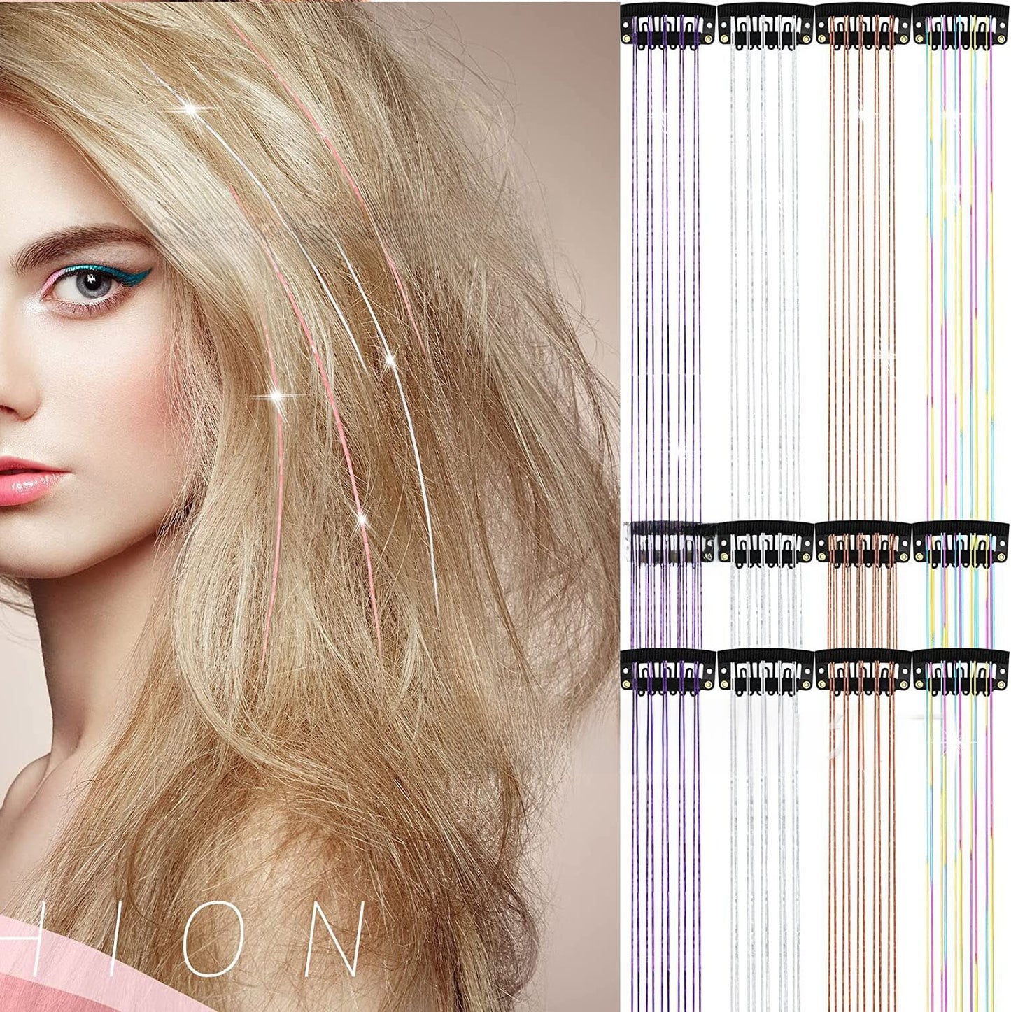 Metal Ribbon Hair Clip