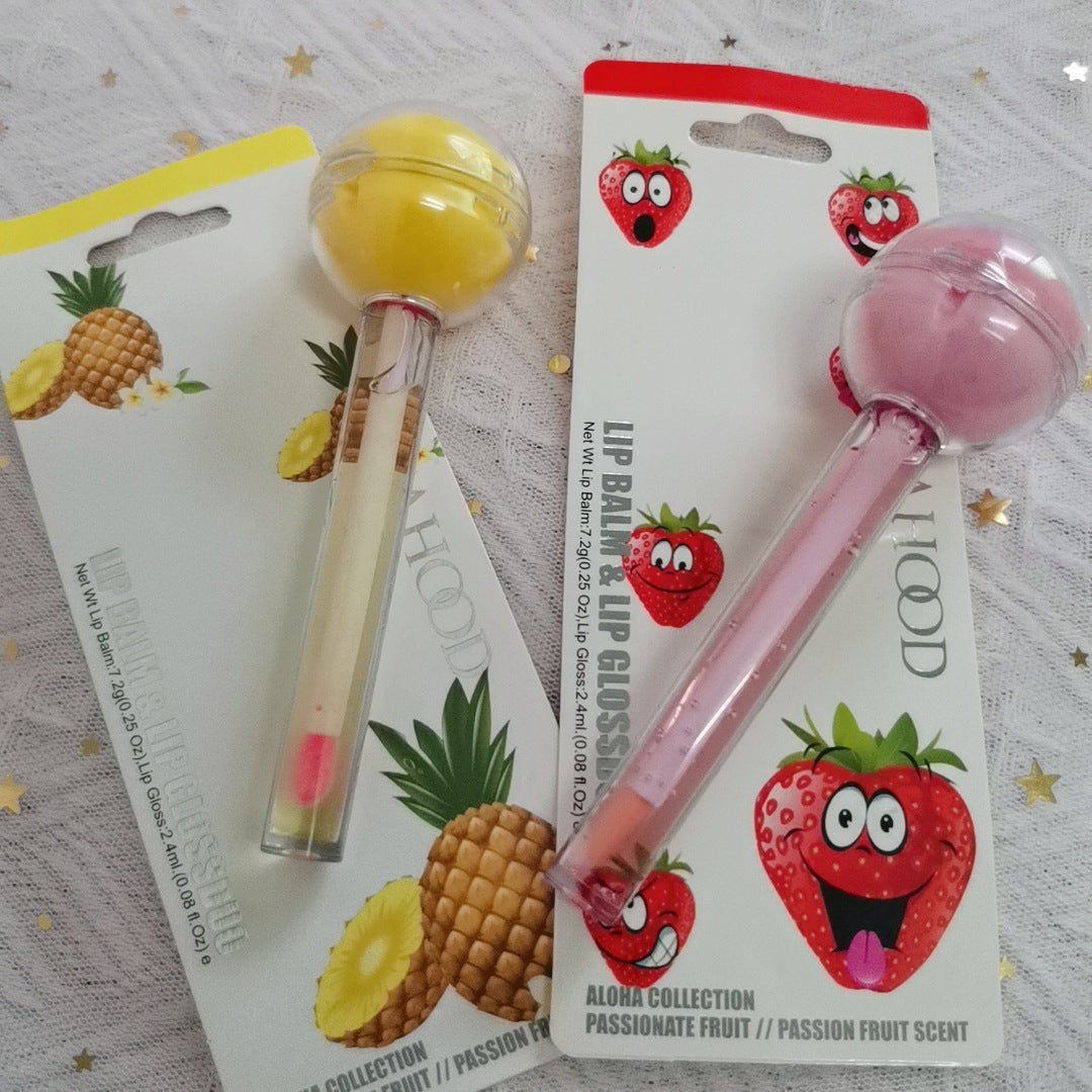 Lollipop Style Color Changing Lip Gloss Set