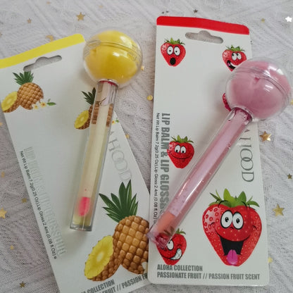 Lollipop Style Color Changing Lip Gloss Set