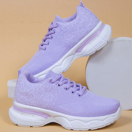 Women's Casual Sports Shoes Mesh in Light Blue - Comfortable Workout Footwear