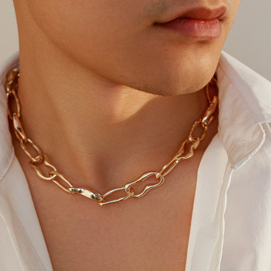 Hip Hop Chunky Link Chain Necklace