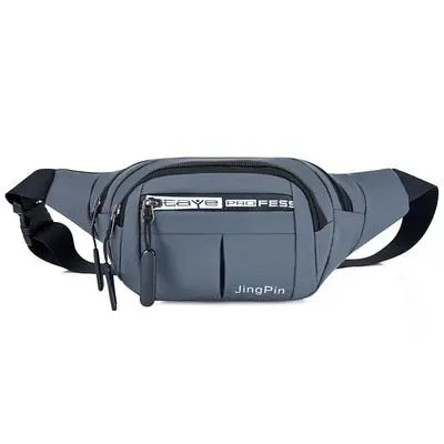Outdoor Waist Bag Waterproof Waist Bum Bag Running Jogging Belt Pouch Zip Fanny Pack  Mobile Phone Bag Oxford Cloth Chest Bag eprolo