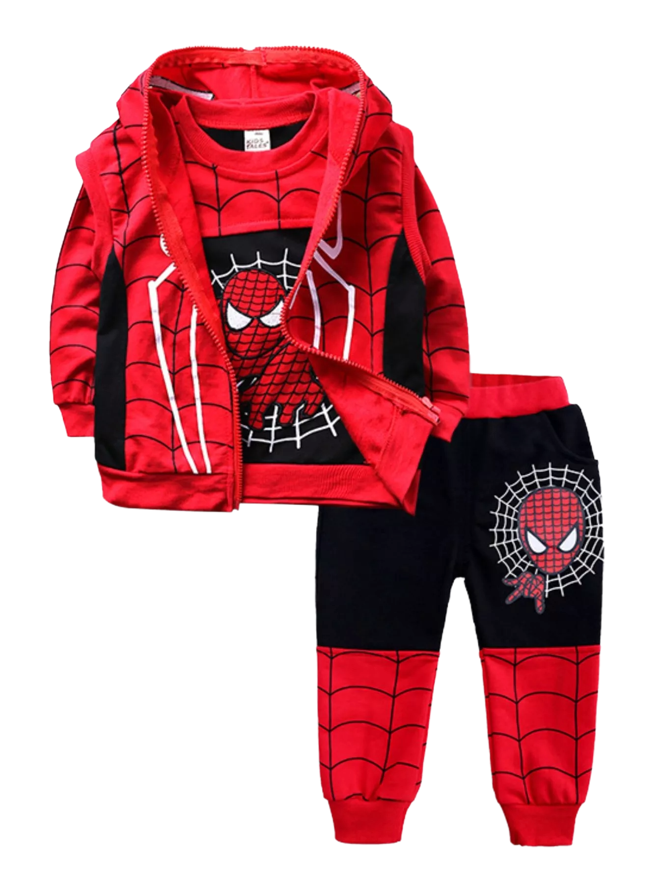 Children's Spiderman 3-Piece Outfit Set